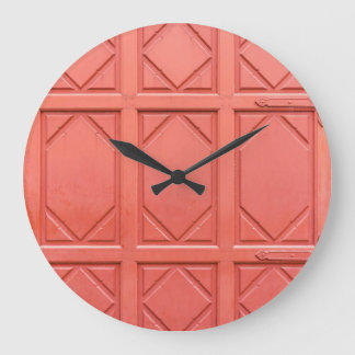 Grande Horloge Ronde La porte du temple thaïlandais : les motifs florau