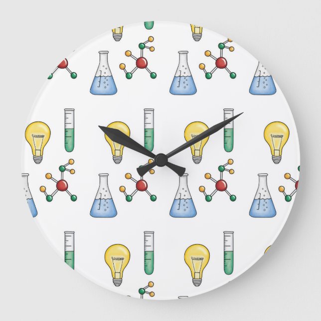Grande Horloge Ronde La Science de la vie (Recto)