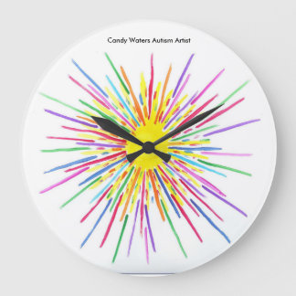 Grande Horloge Ronde La sucrerie arrose l'artiste d'autisme