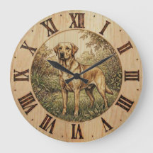 Labrador Retriever - Wall Clock