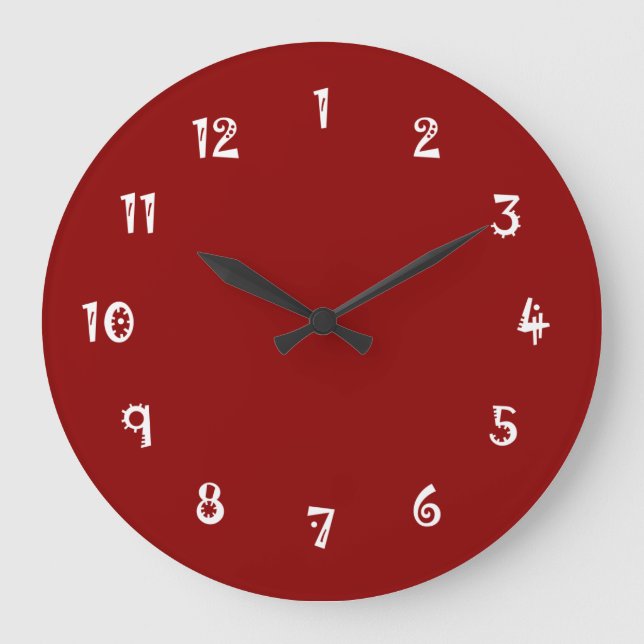 Grande Horloge Ronde L'Absurde Full Color (Recto)