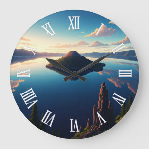 Grande Horloge Ronde Lac Crater Oregon