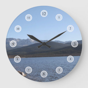 Grande Horloge Ronde Lac turquoise, le Colorado