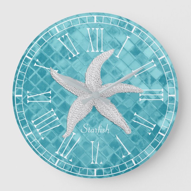 Grande Horloge Ronde Lac White Starfish (Recto)