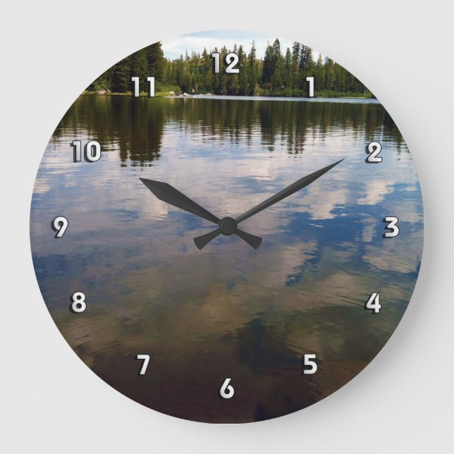 Grande Horloge Ronde Lake Time ! (Recto)