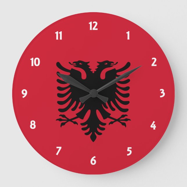 Grande Horloge Ronde l'Albanie (Recto)