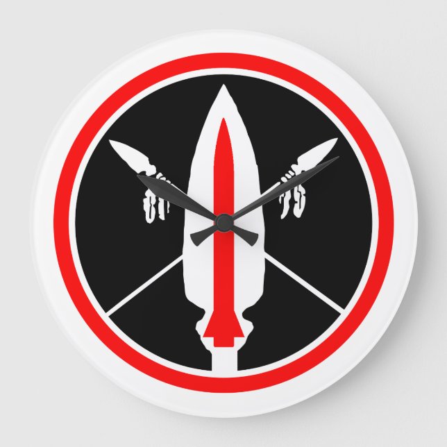 Grande Horloge Ronde Lance Missile Reunion Fort Sill Oklahoma 2015 (Recto)