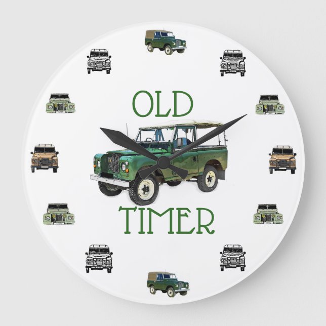 Grande Horloge Ronde Land Rover Series (Recto)