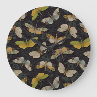 Grande Horloge Ronde Lanternflies - Pyrops Candelaria & Planthoppers