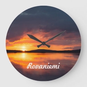 Grande Horloge Ronde Lapland sunset