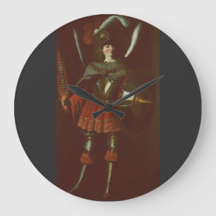 Grande Horloge Ronde L'Archange Michel par Francisco de Zurbarán