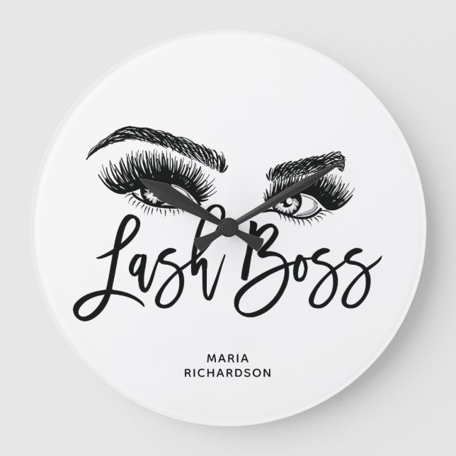 Grande Horloge Ronde Lashes rose Gold (Recto)