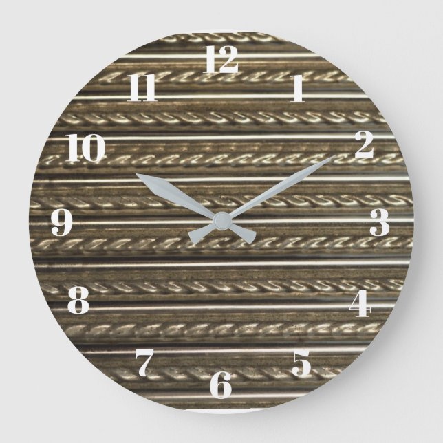 Grande Horloge Ronde Lave-linge (Recto)