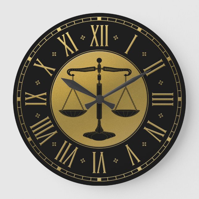 Grande Horloge Ronde LAW OFFICE | Scales of Justice (Recto)