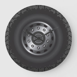 Grande Horloge Ronde Le camion de MONSTRE fatigue #1
