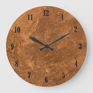 Grande Horloge Ronde Le Clock de Sand Stone