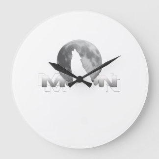 Grande Horloge Ronde le cri du loup sous la pleine lune