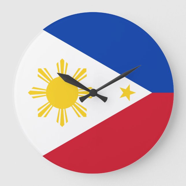 Grande Horloge Ronde Le drapeau philippin (Recto)