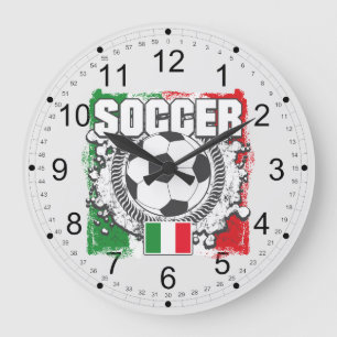 Grande Horloge Ronde Le football Italie