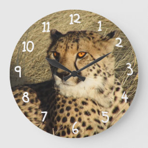 Grande Horloge Ronde Le guépard