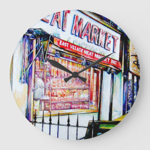 Grande Horloge Ronde Le jardin de la sagesse de l'East Village