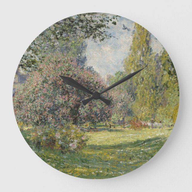 Grande Horloge Ronde Le Parc Monceau - Claude Monet (Recto)