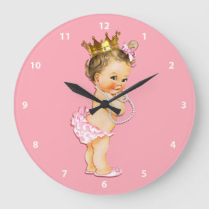 Grande Horloge Ronde Le Rose de Brunette