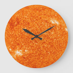 Grande Horloge Ronde Le soleil bouillant