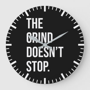 Grande Horloge Ronde Le vent ne s'arrête pas - La motivation du succès