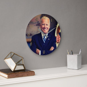 Grande Horloge Ronde Le vice-président Joe Biden de la présidence Obama