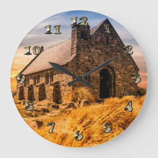 Grande Horloge Ronde Le Vieux Church on the Plains