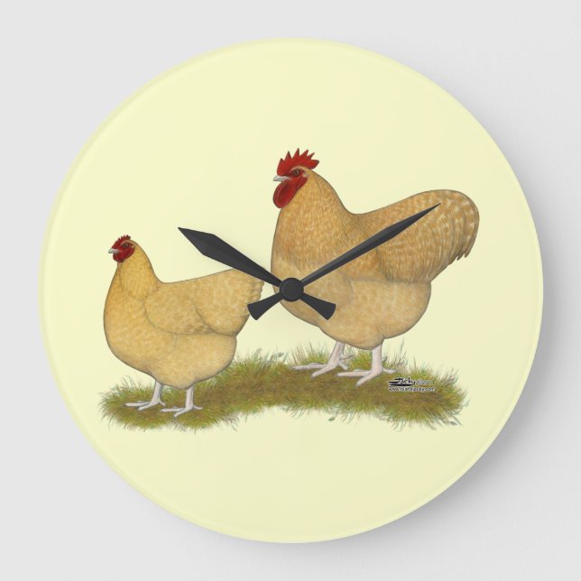 Grande Horloge Ronde Lemon Cuckoo (Recto)