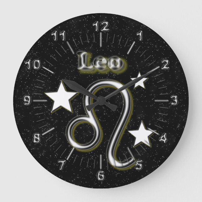 Grande Horloge Ronde Léo (Recto)