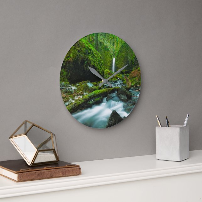 Grande Horloge Ronde Les cascades | Grotto Falls, Oregon (Bureau)