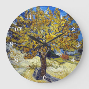 Grande Horloge Ronde Les célèbres peintures de Van Gogh