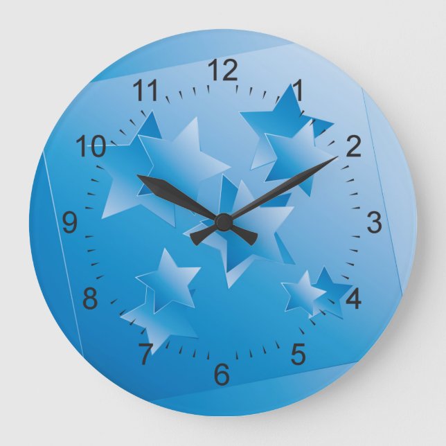 Grande Horloge Ronde Les fenêtres du ciel (Recto)