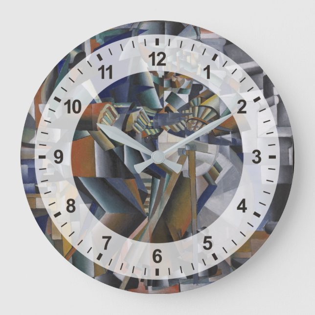 Grande Horloge Ronde Les principes du Knife grinder (Recto)