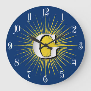 Grande Horloge Ronde Letter G – masonic symbol