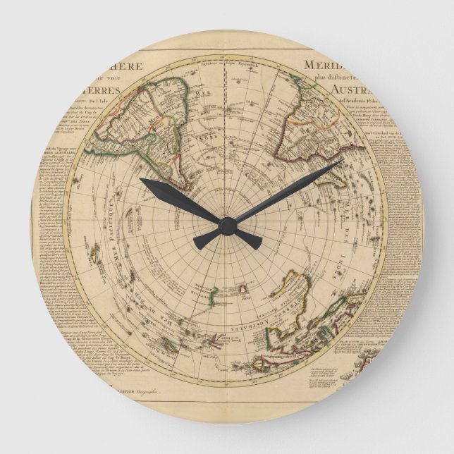 Grande Horloge Ronde L'Hemisphere Meridional. (Recto)
