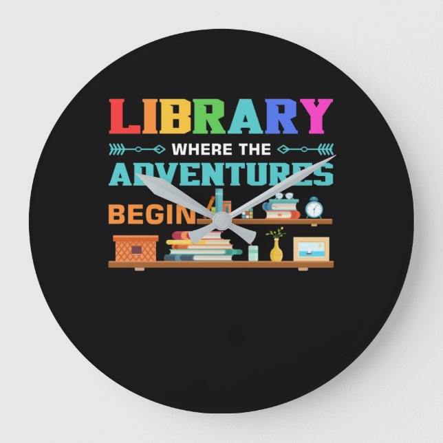 Grande Horloge Ronde Library Books (Recto)
