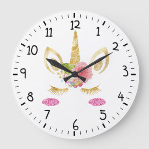 Grande Horloge Ronde Licorne