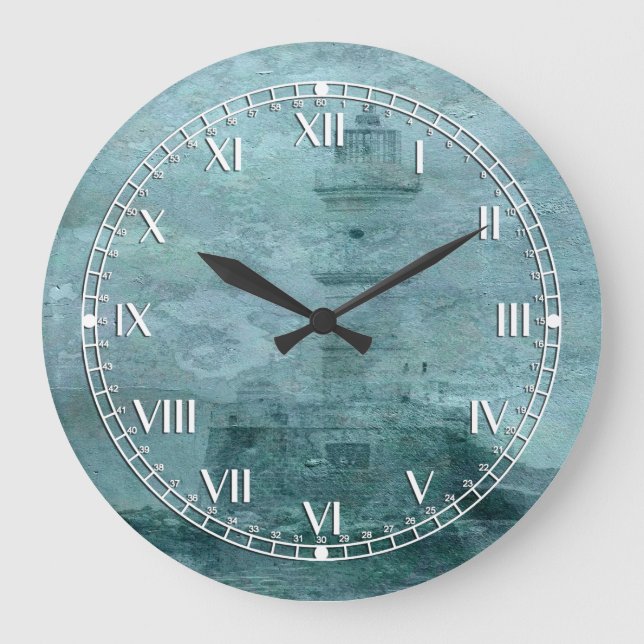 Grande Horloge Ronde Lighthouse Impasto (Recto)