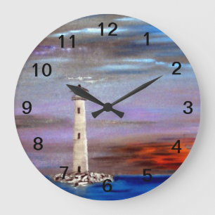 Grande Horloge Ronde L'île Lighthouse