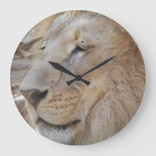 Grande Horloge Ronde Lion