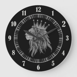 Grande Horloge Ronde Lion