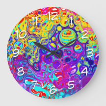 Liquide numérique Abstrait moderne 