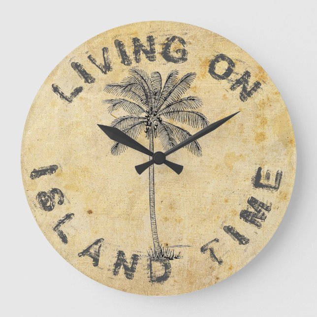 GRANDE HORLOGE RONDE LIVING ON ISLAND (Recto)