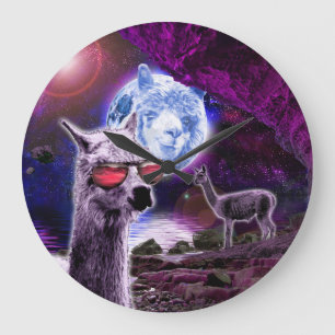 Grande Horloge Ronde Llama Moon