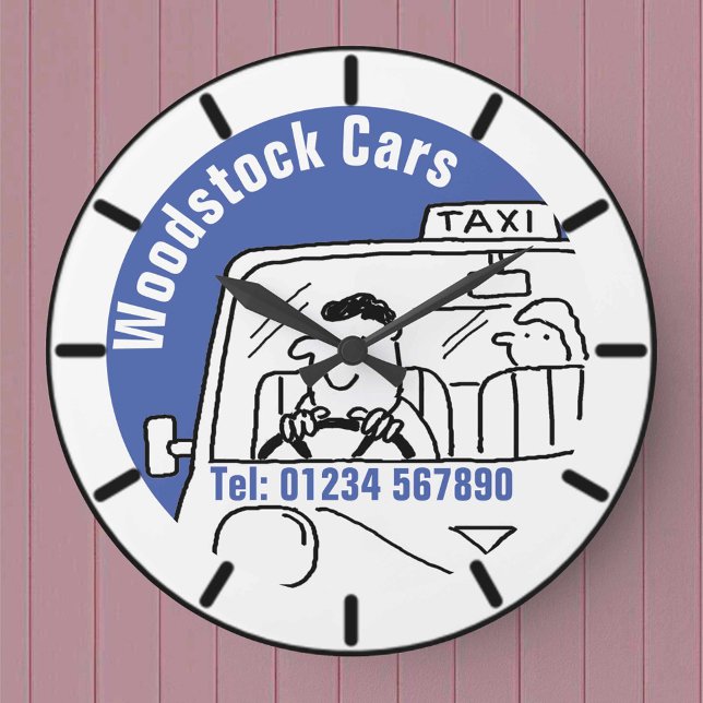 Grande Horloge Ronde Location privée Taxi Conception de taxi (Créateur téléchargé)