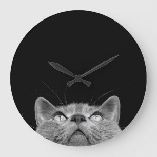 Grande Horloge Ronde Looking up - Wall Clock